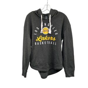 Fanatics Womens LA Lakers Hoodie Long Sleeve Gray/Multi Size Large